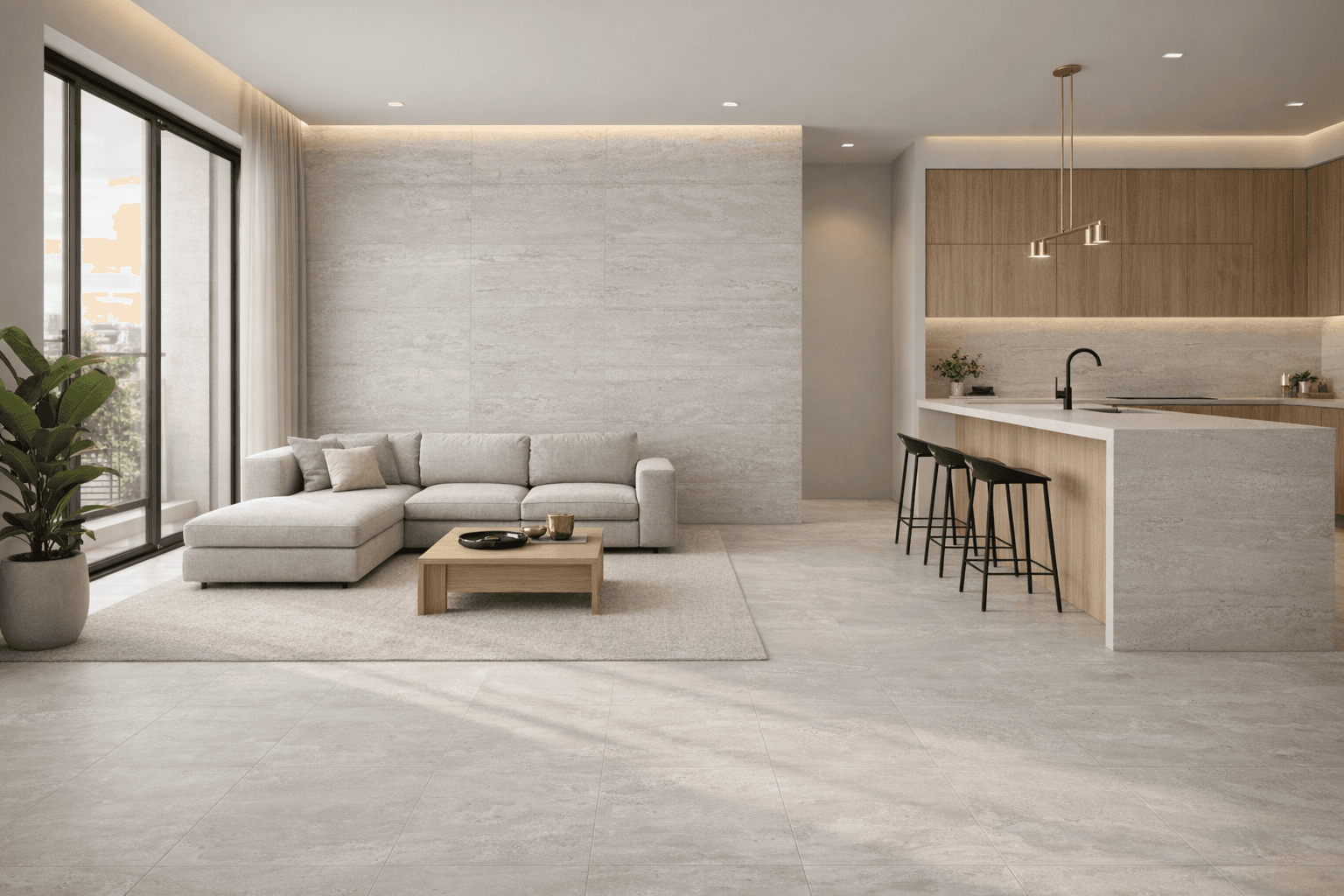 Travertino CZ MT B Formigres ambiente